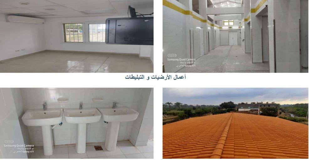 Industrial facility construction works